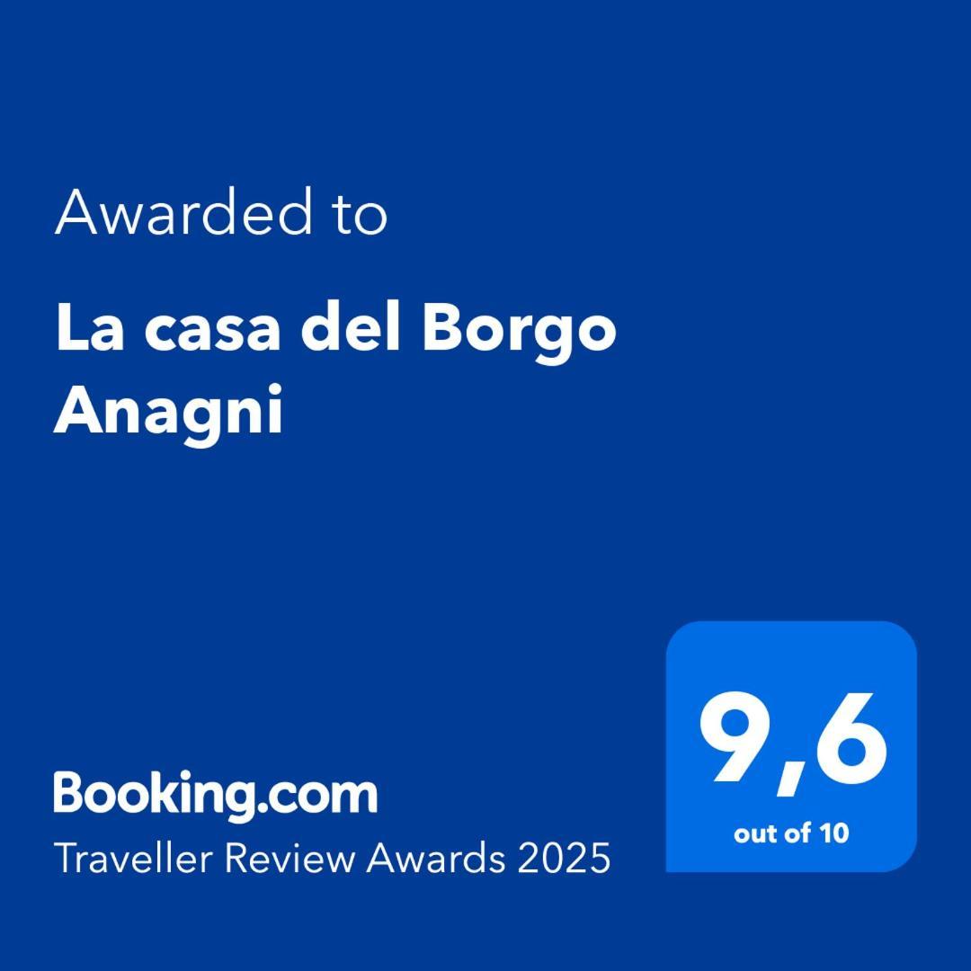 La Casa Del Borgo Anagni Leilighet Eksteriør bilde